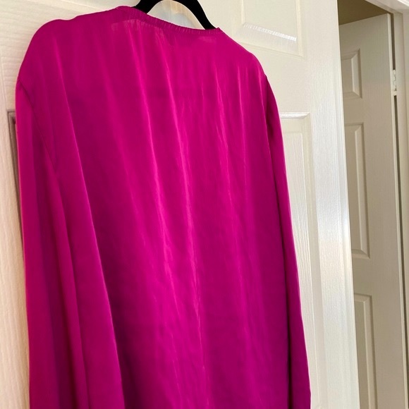 ✨Host Pick✨Silk Wrist Detailed 80’s Style Blouse - Picture 12 of 17